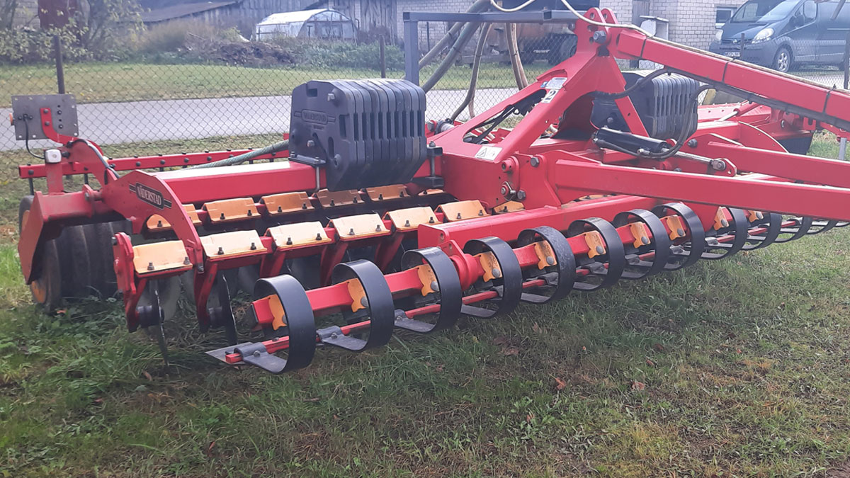 Naudotas Väderstad skutiklis Carrier 400