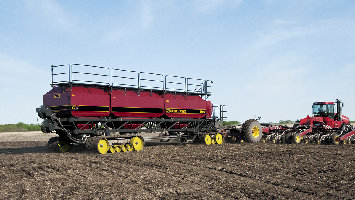 Seed Hawk - world's largest seed drill